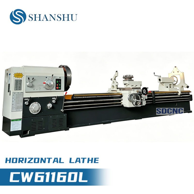 CW61160L Горизонтальный токарный станок с длинной станиной для тяжелых условий эксплуатации